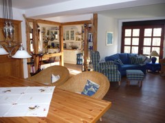 Ansicht der Ferienwohnung in Ferch